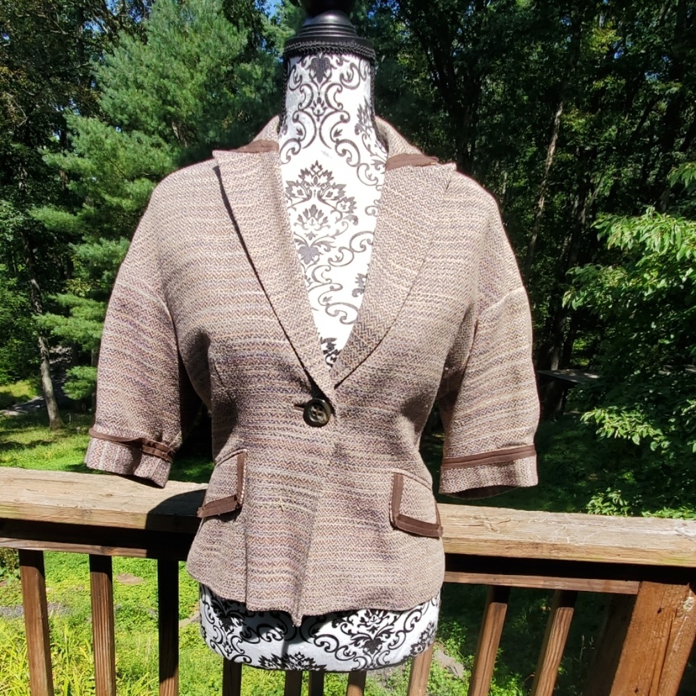BCBG Cropped Jacket